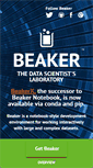 Mobile Screenshot of beakernotebook.com